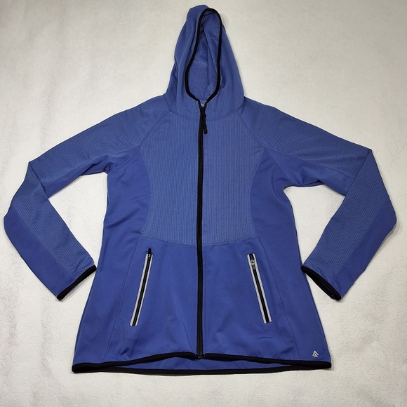Cali Sport Full Zip Front Hoodie Atleisure Jacket Size M - Picture 2 of 8